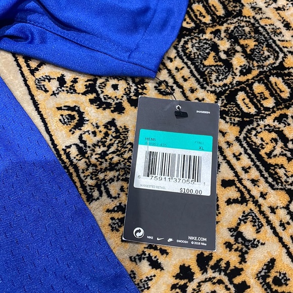 BNWT Men's Nike Daniel Jones Royal New York Giants Game Jersey Size XL - Picture 9 of 11